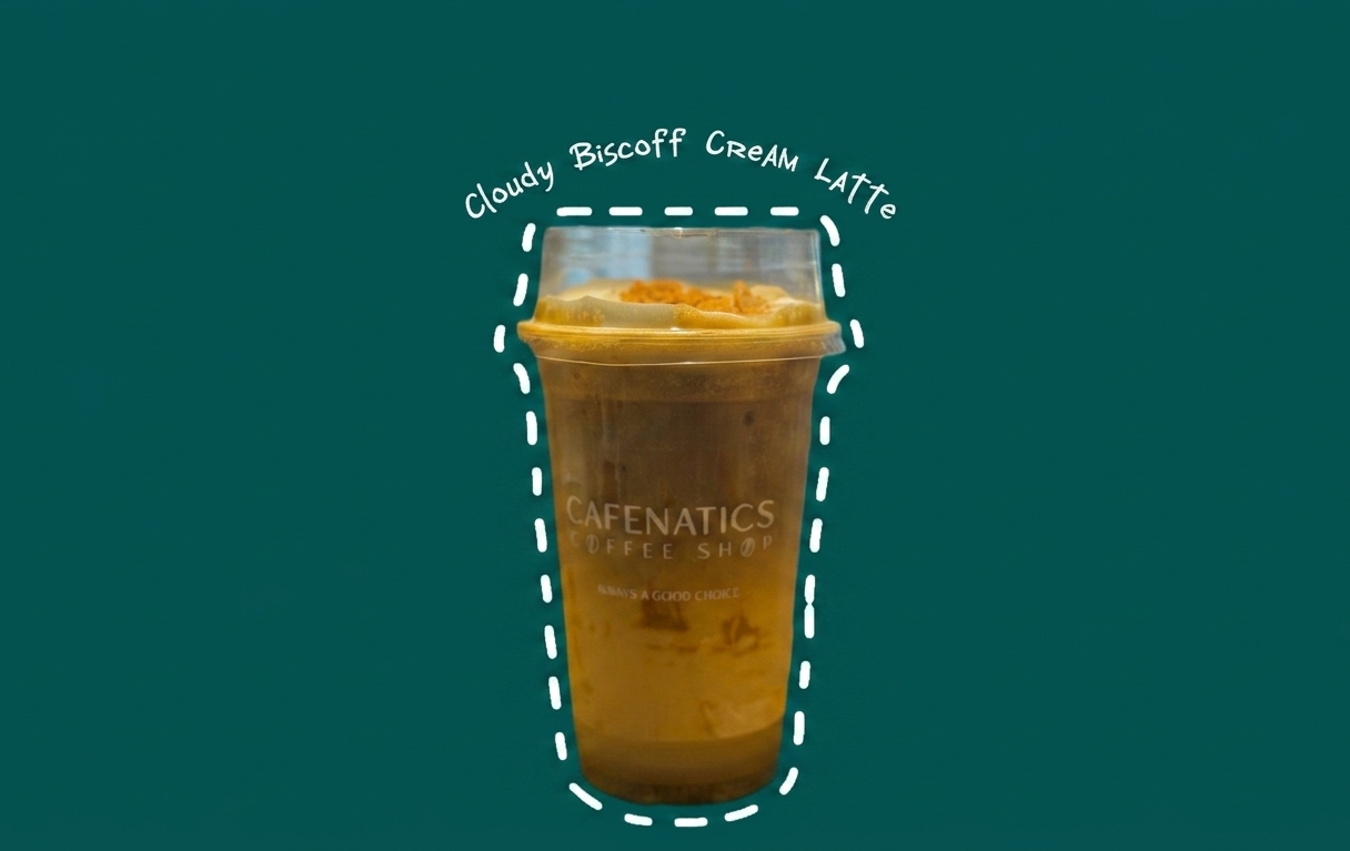 Cloudy Biscoff Cream Latte